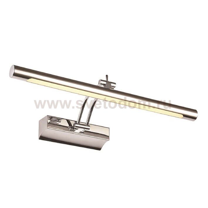 Подсветка ПРОЕКЦИЯ хром w72*20 h4,8 Led 10W (4000K) Кнопка On/Off Kink light 6438-3,02