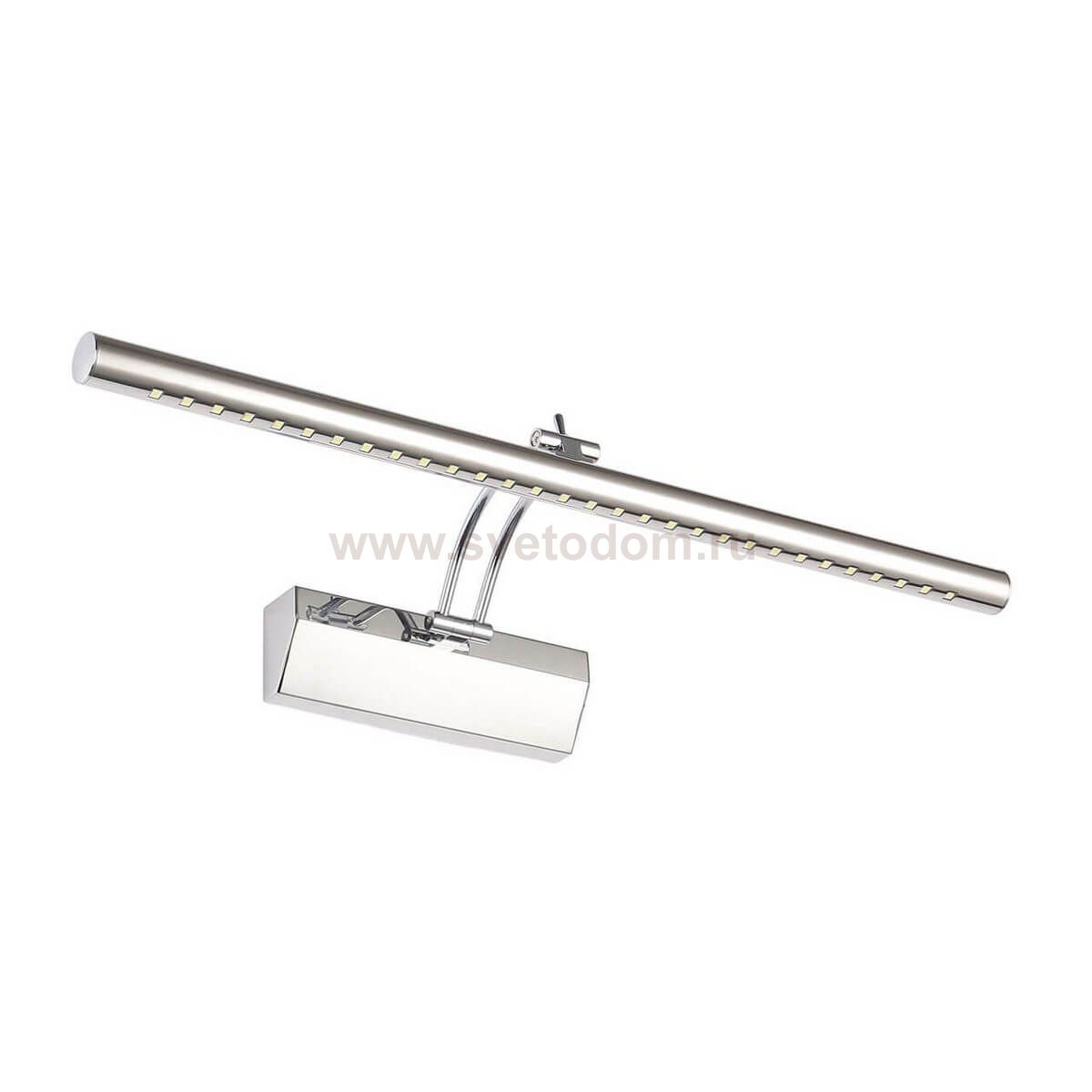 Подсветка ПРОЕКЦИЯ хром w28*17,5 h5 Led 3W (4000K) Кнопка On/Off Kink light 6446