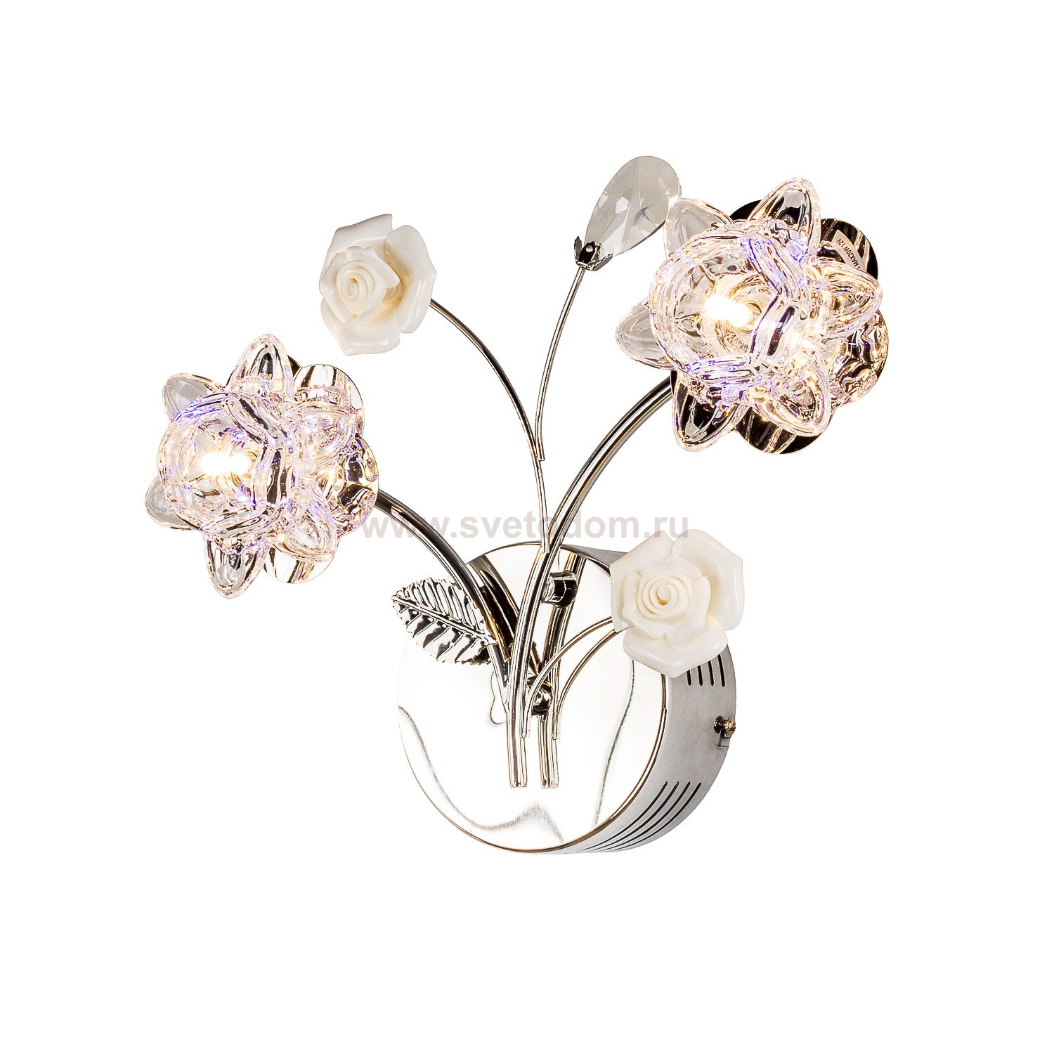 Светильник ЭкономСвет 6467/2wCR WTBLLED