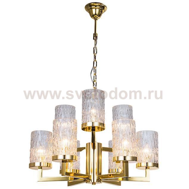 Люстра Newport 65006+3/C gold