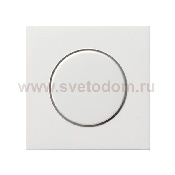 Gira F100 Бел глянц Накладка светорегулятора поворотного (G650112)