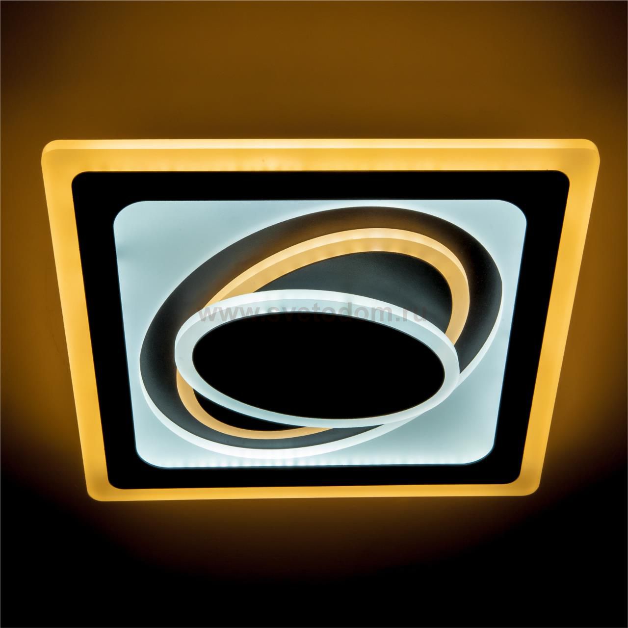 Настенно-потолочный светильник LED4U 6503/30 Black**