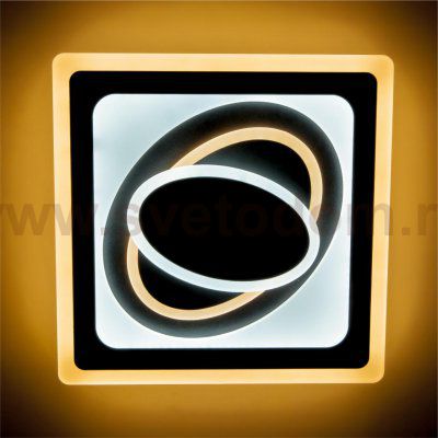 Настенно-потолочный светильник LED4U 6503/30 Black**