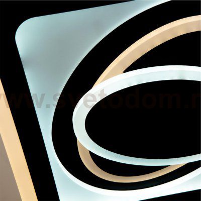 Настенно-потолочный светильник LED4U 6503/30 Black**