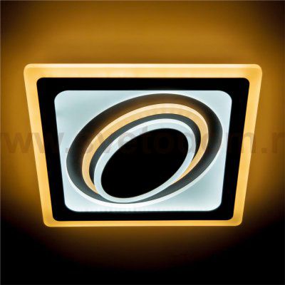 Настенно-потолочный светильник LED4U 6503/30 Black**