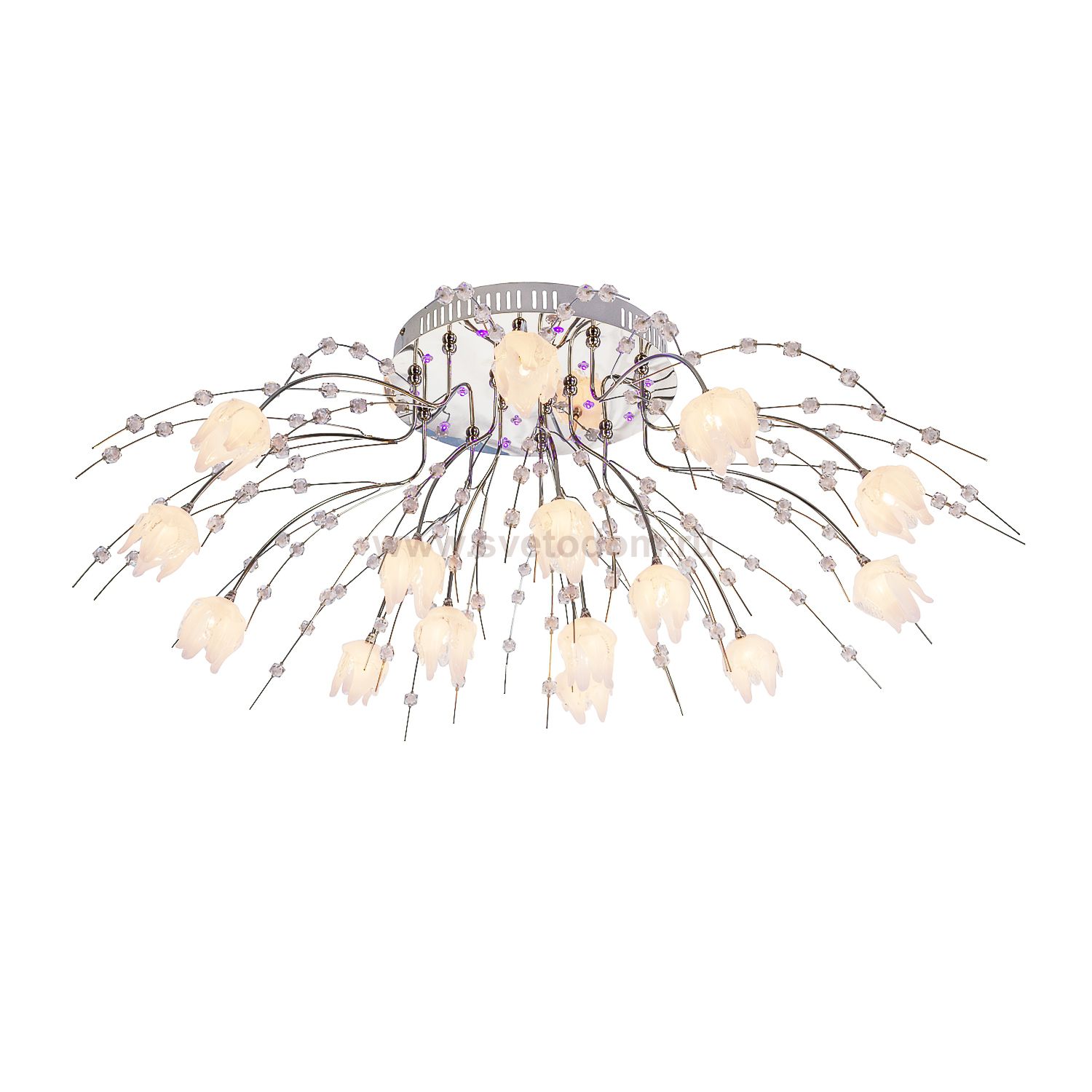 Потолочный светильник Экономсвет 6549/15CR RC PURLED