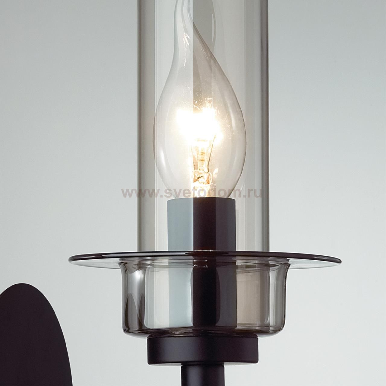 Плафон стекло тонированное трубка 50*150мм Lumion 6555 MADONNA