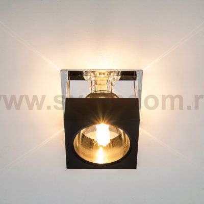 Точечный светильник 658 BK CR ЭкономСвет