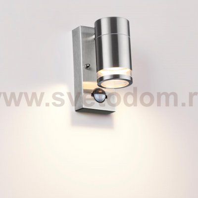 Настенный светильник с датчиком движения и освещения Odeon Light 6604/1W MOTTO