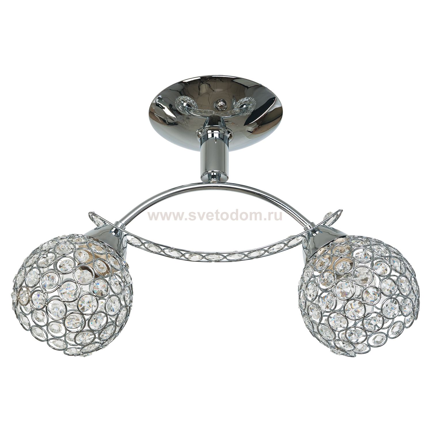 Потолочный светильник Экономсвет 6604/2CH CR