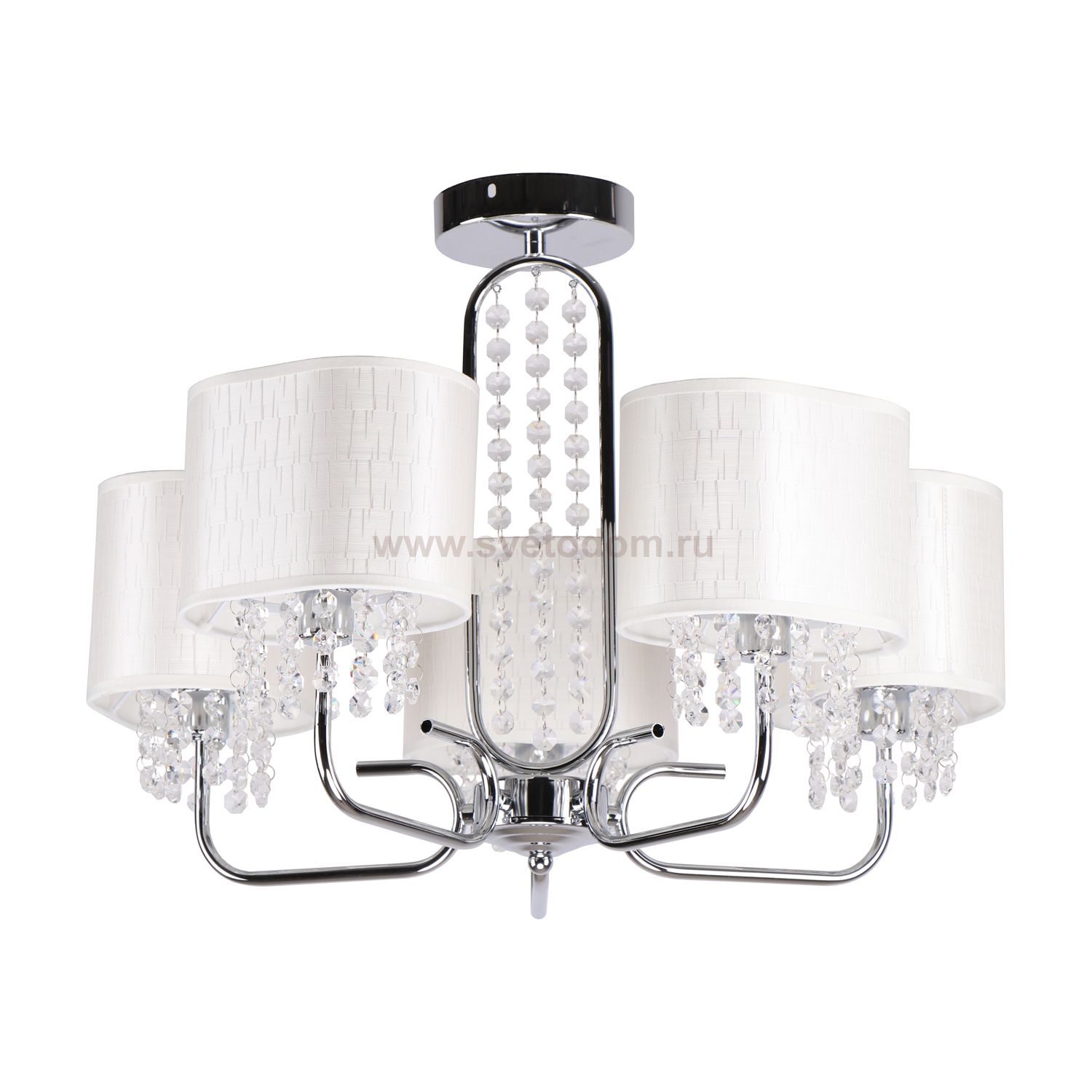 Светильник ЭкономСвет 66089/5CR WT