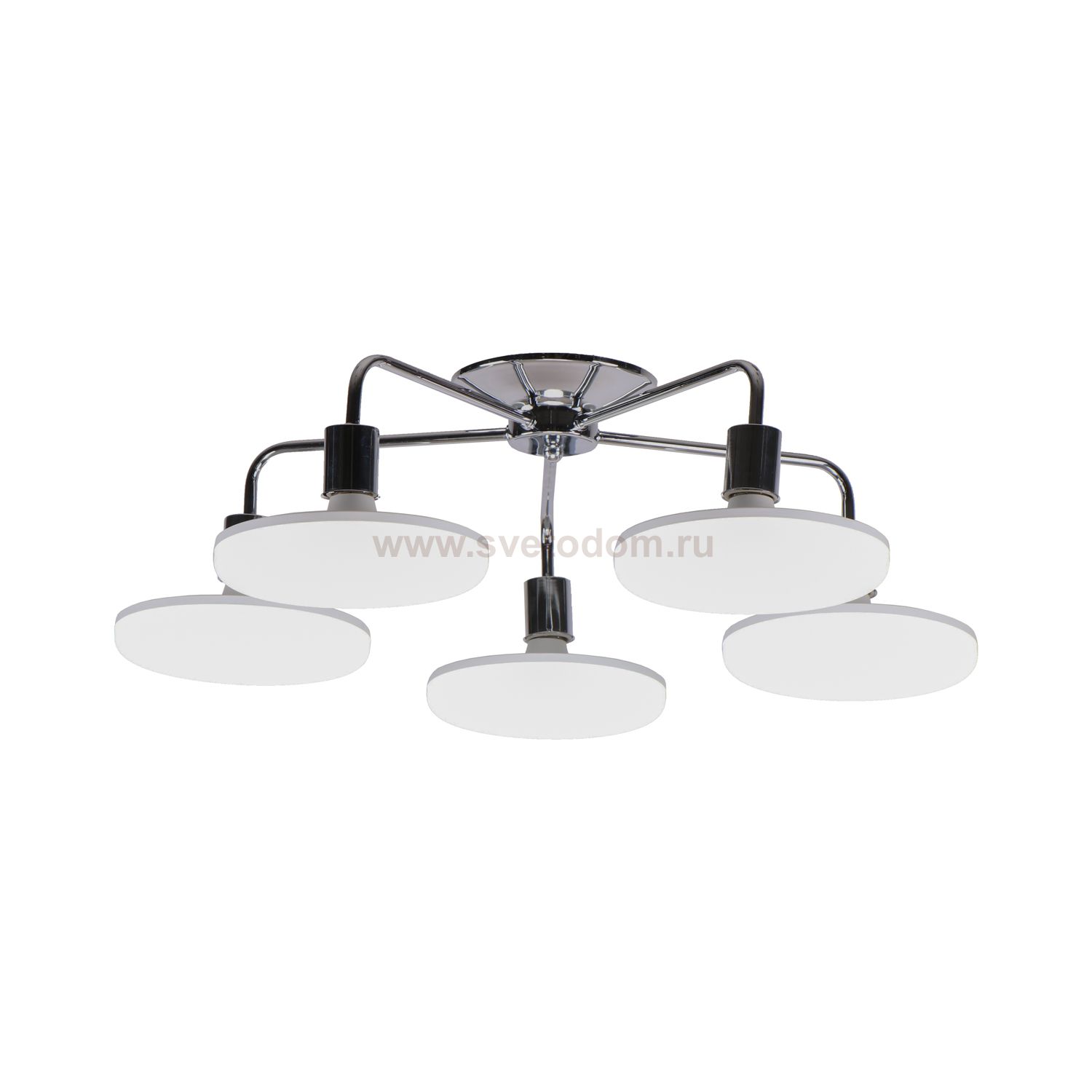 Люстра современная Экономсвет 66097/5CR WT