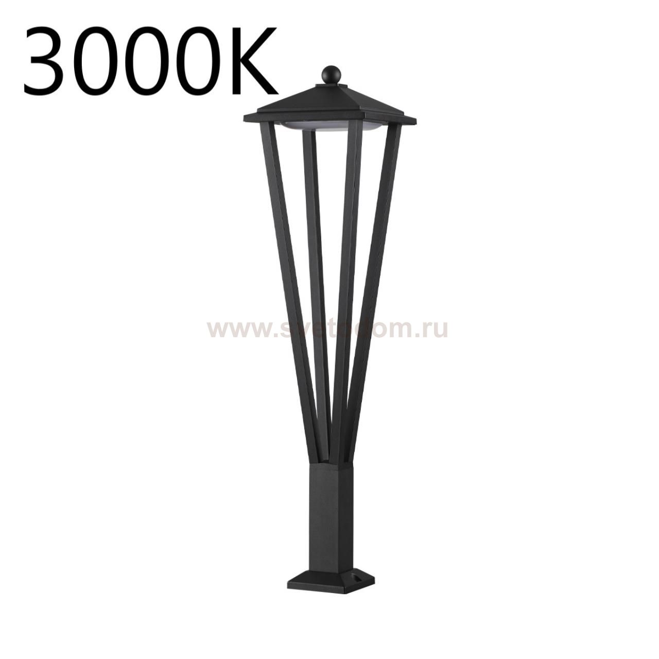 Уличный светильник Odeon light 6655/12GL3 BEARITZ