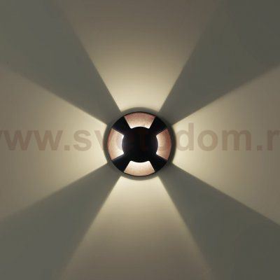Встраиваемый грунтовый светильник IP67 LED 3W 12V/24V Odeon Light WALD (нужен драйвер 357781/357782) 6662/3GL3