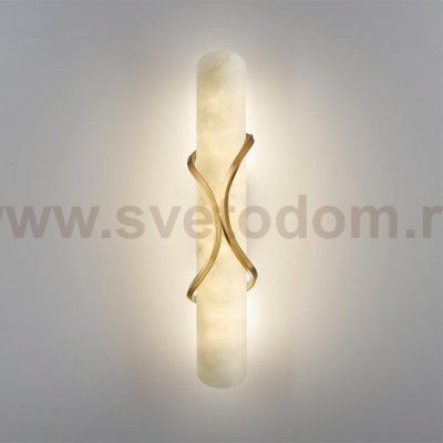 6672/10WL L-VISION ODL26 Настенный светильник  белый/алебастр/бронз/металл IP20 LED 40W 3000K 220-240V PARMA