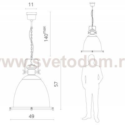 Светильник подвесной Divinare 6679/01 SP-1 CAPELLO