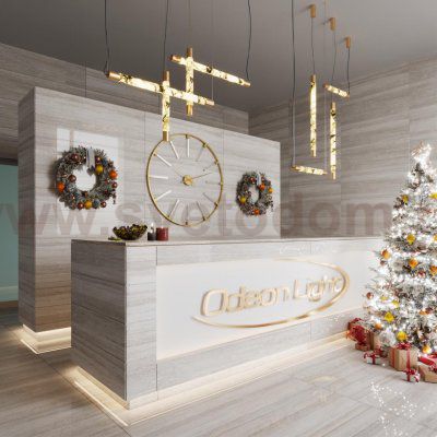 Подвесной светильник Odeon light 6687/15L MARBELLA