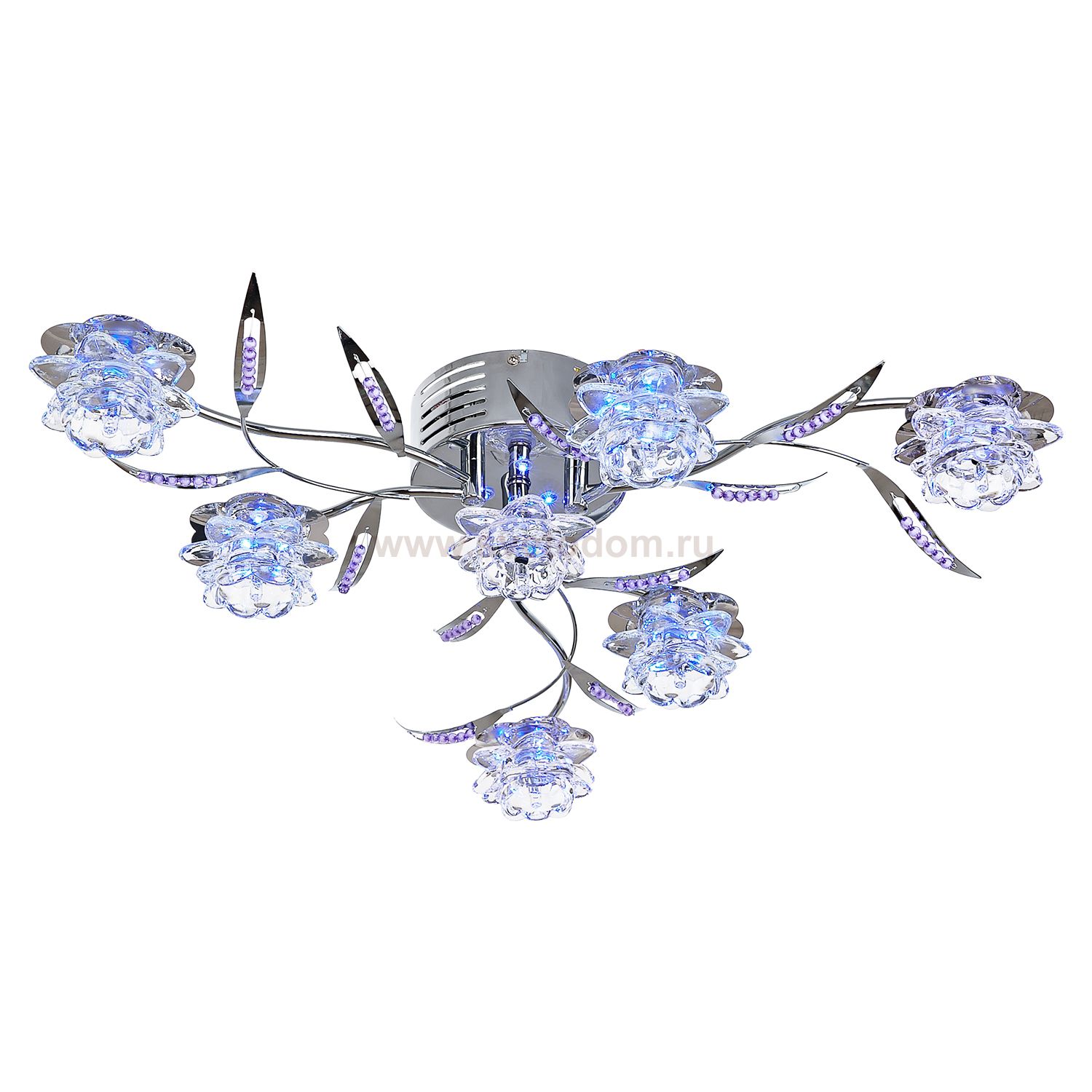 Потолочный светильник Экономсвет 6689/7CR RC RBLLED