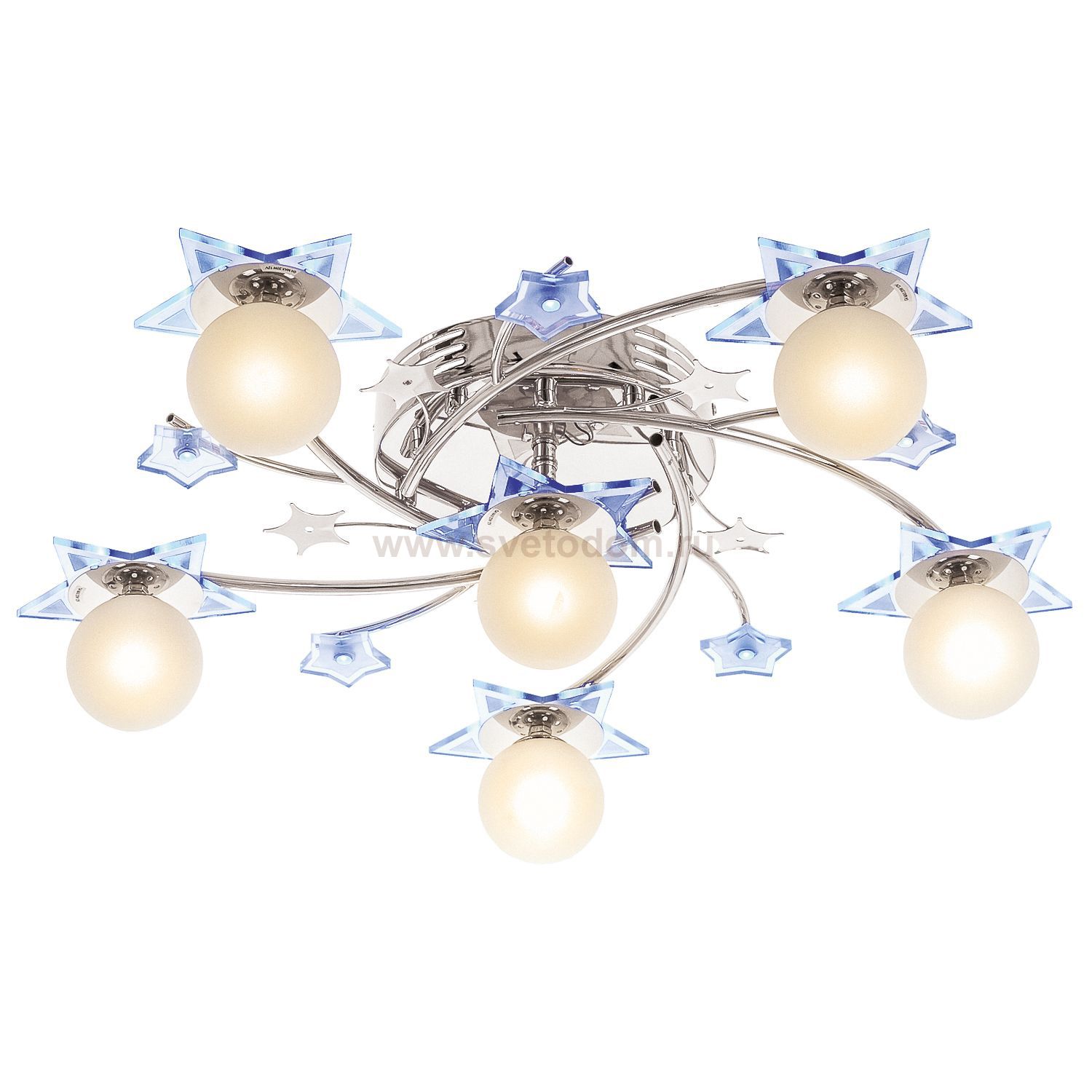 Потолочный светильник Экономсвет 6690/6CR RC RBPLED