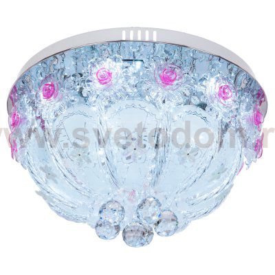 Светильник ЭкономСвет 6701/5CR RC WTLED