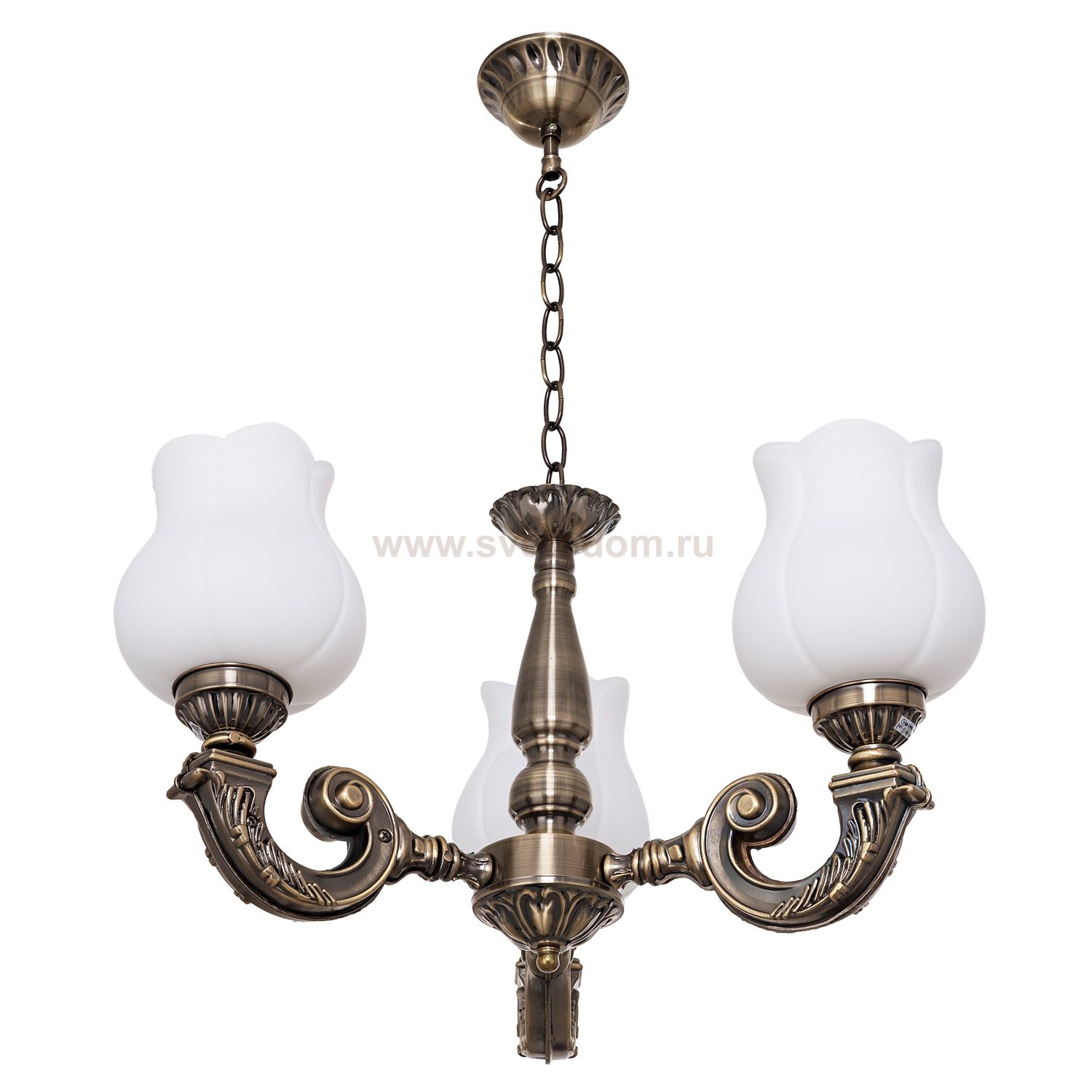 Светильник ЭкономСвет 6708D/3AB WT