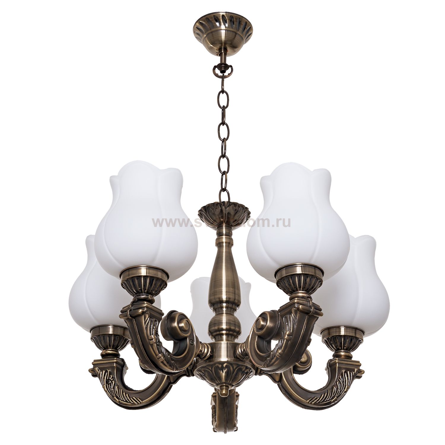 Люстра классическая Экономсвет 6708D/5AB WT