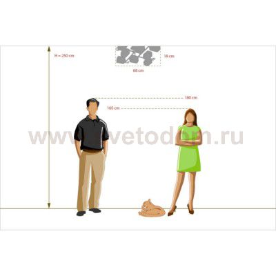 Светильник De Markt 673012408 Тетро