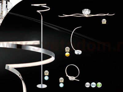 Торшер напольный Globo 67817-18S 