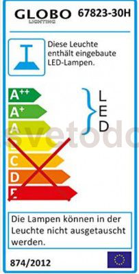 Подвесной светильник Globo 67823-30H WAVE