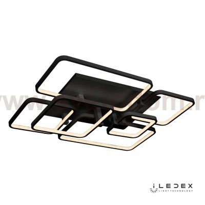 Потолочная люстра iLedex Satellite 6813-6N-X-T Черный