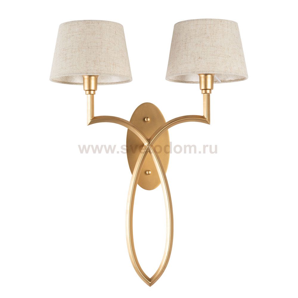 Бра с двумя плафонами Divinare 6819/19 AP-2 FLORENCE