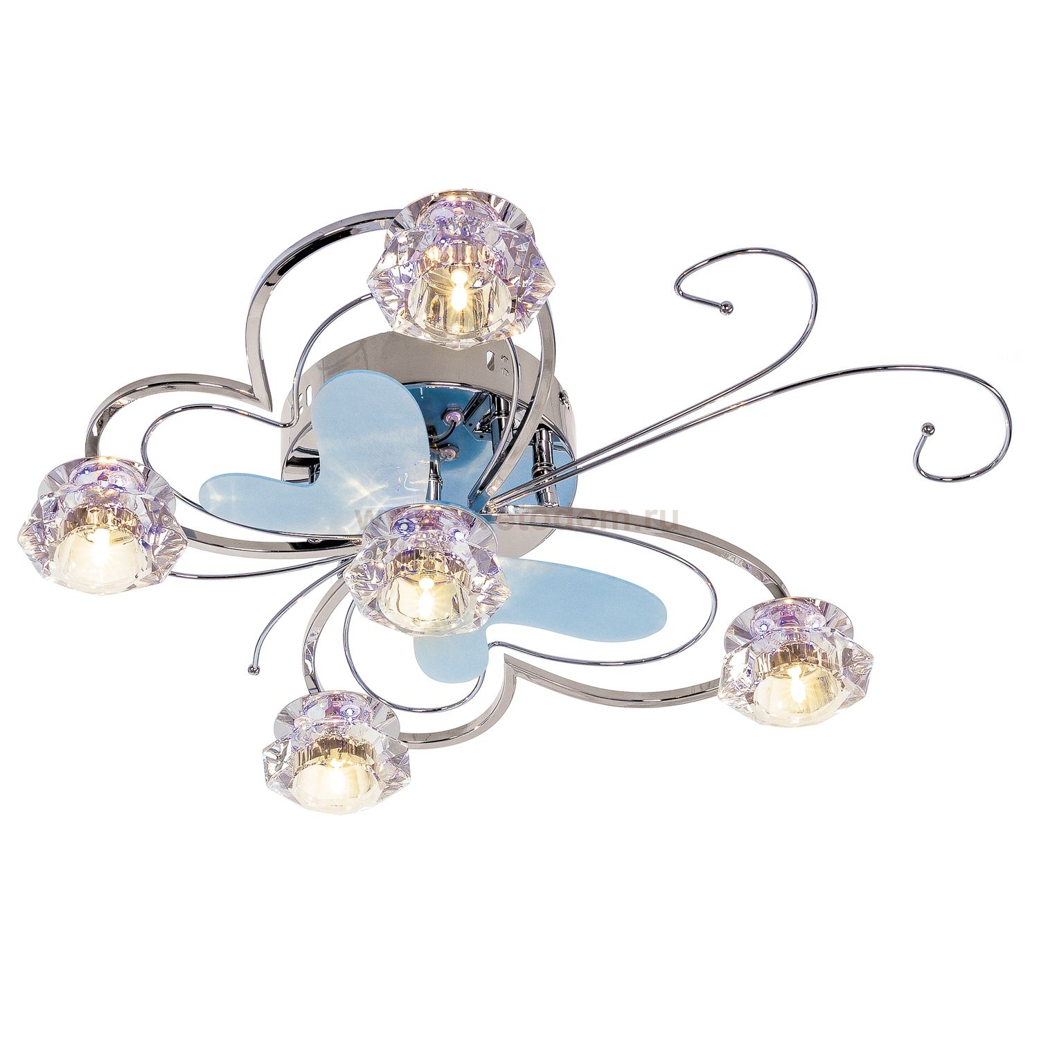 Светильник ЭкономСвет 6858/5CR RC RBPLED