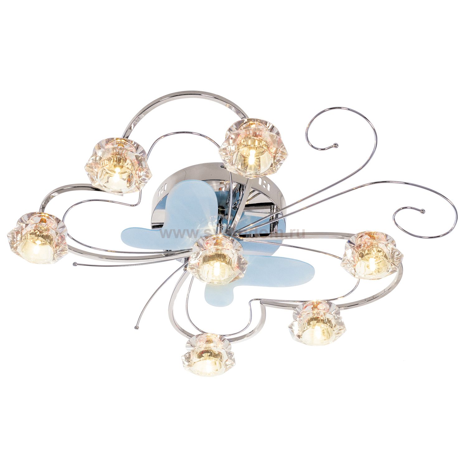 Светильник ЭкономСвет 6858/7CR RC RBPLED