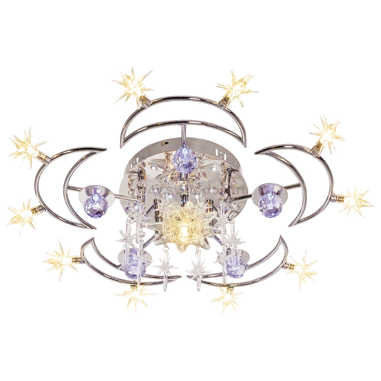 Светильник ЭкономСвет 6861/11CR RC WTBLLED