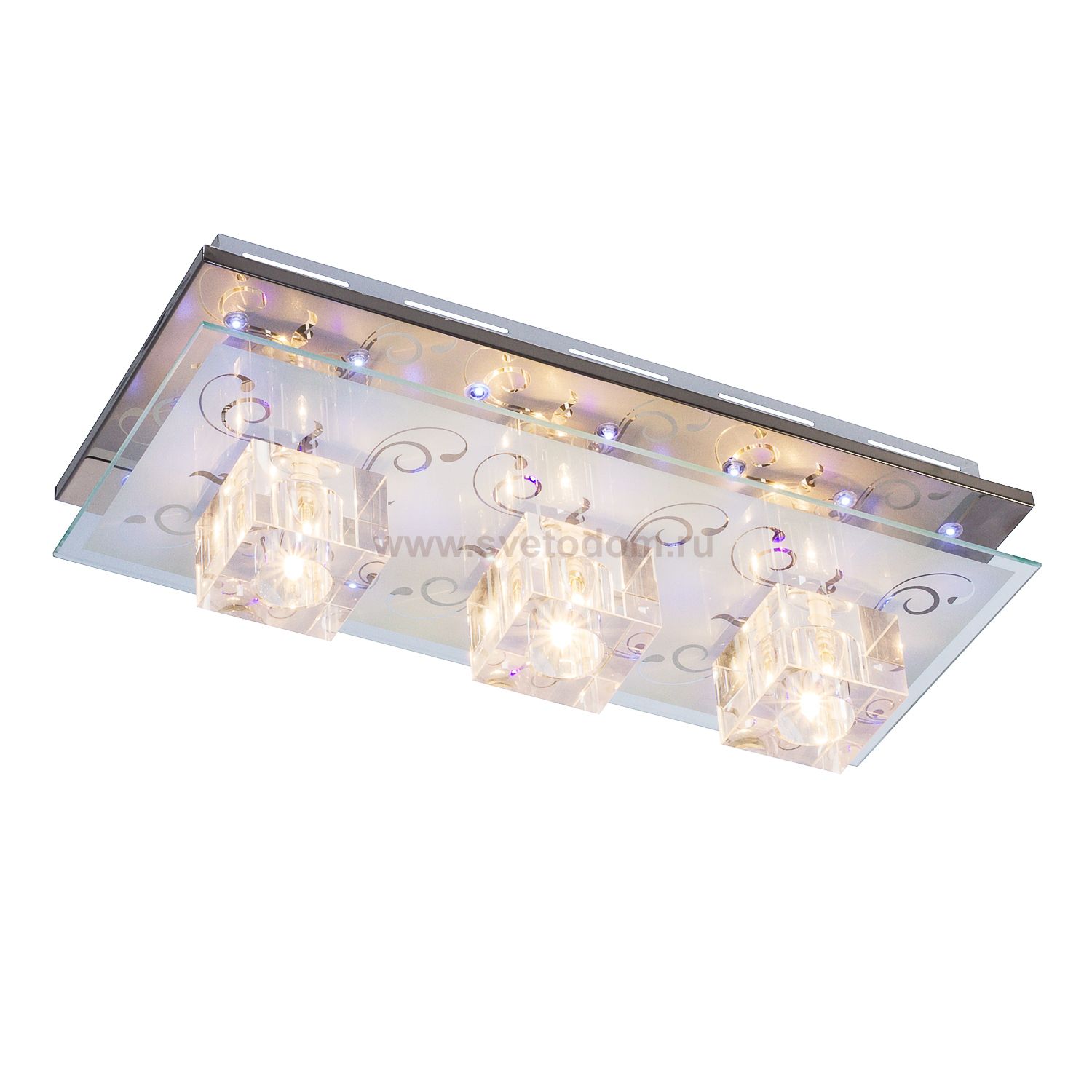 Светильник Gerhort 6933/3CR RBPWTLED