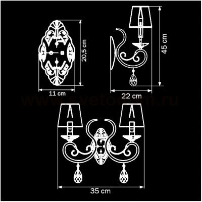 Светильник бра Lightstar 693622 Ricerco