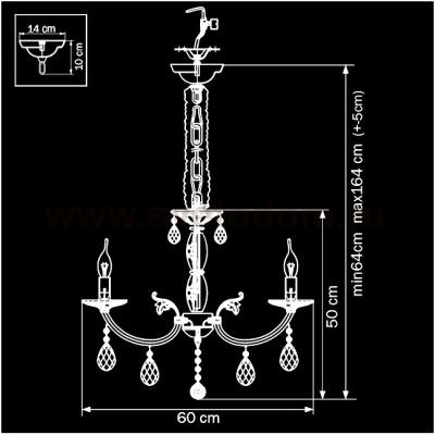 Люстра подвесная Lightstar 694064 Stregaro