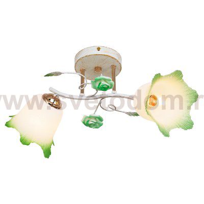 Светильник ЭкономСвет 6960/2WT+GD WT+GN