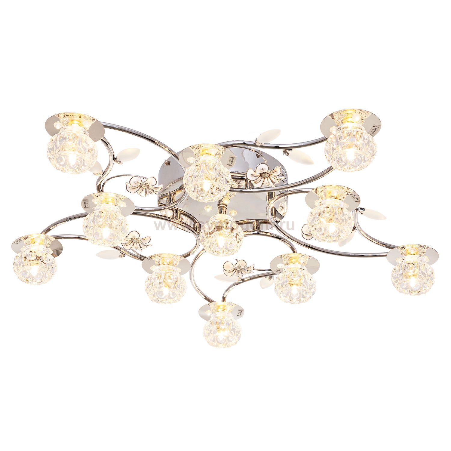 Потолочный светильник Экономсвет 6964/11CR RC RBLLED