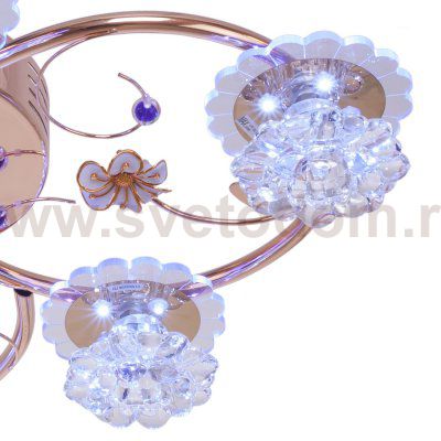 Светильник ЭкономСвет 6968/7FG RC RBPWTLED