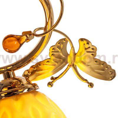 Люстра эконом Экономсвет 697LM/3FGD WT