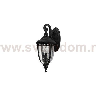 Настенный фонарь Natural concept FE/EB2/M BLK ENGLISH BRIDLE  