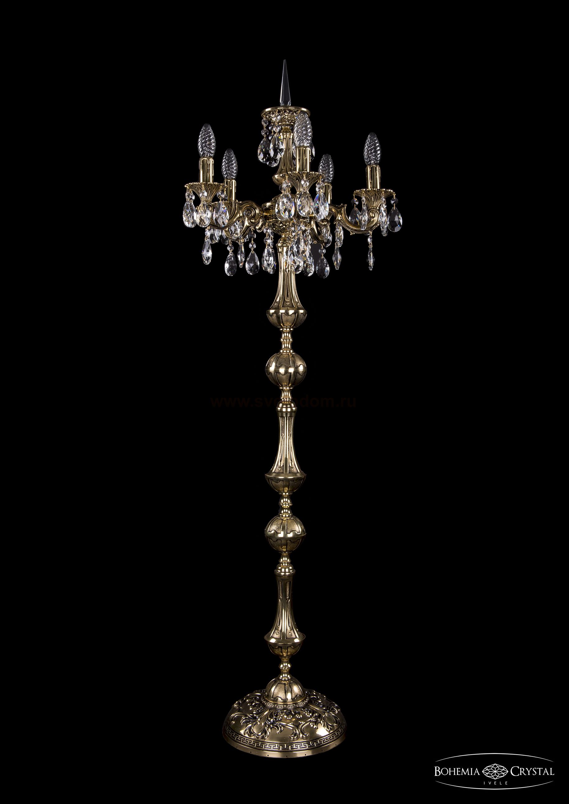 Торшер Bohemia Ivele 7000/5/125-134/A/GB