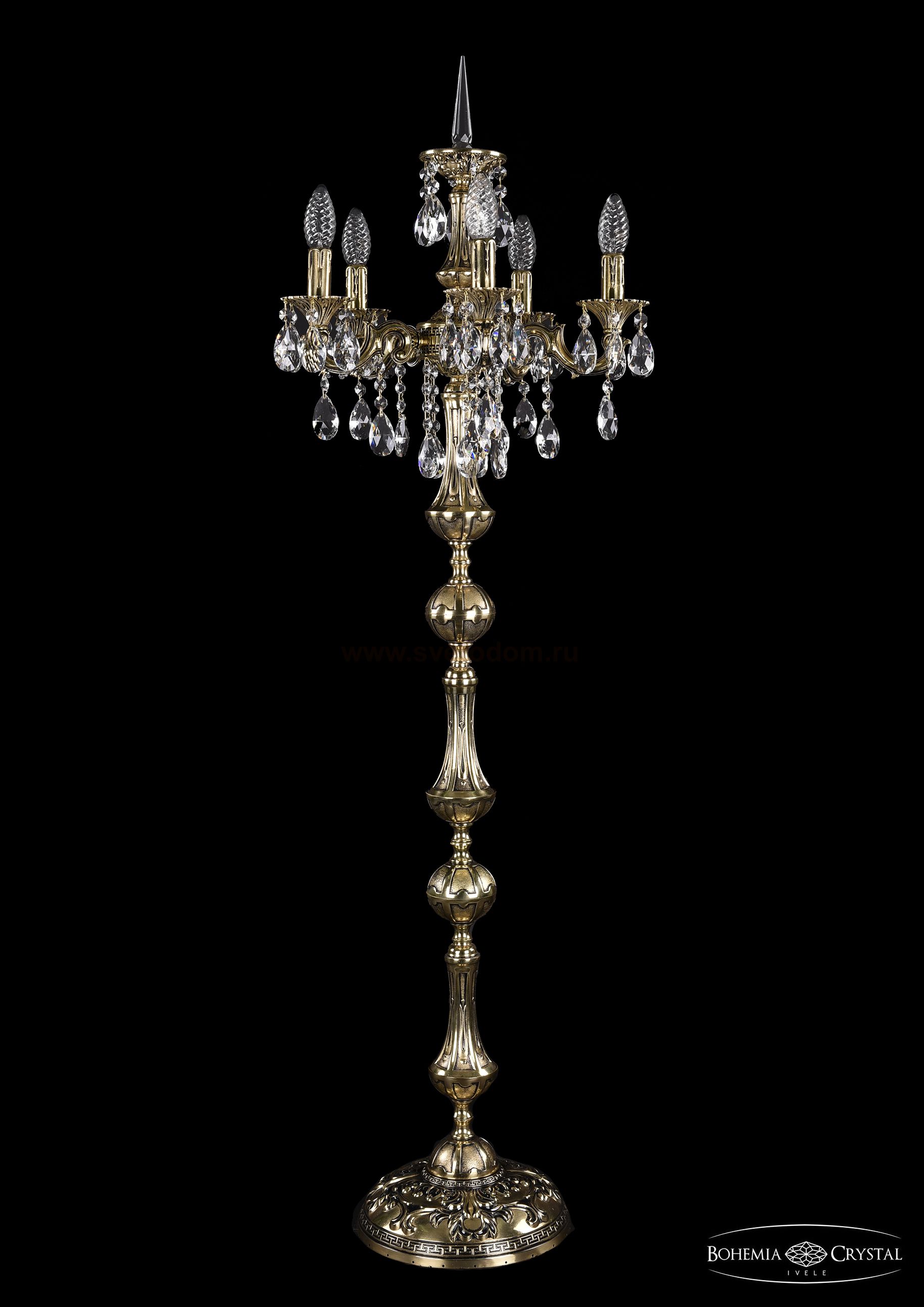 Торшер Bohemia Ivele 7000/5/125-134/B/GB