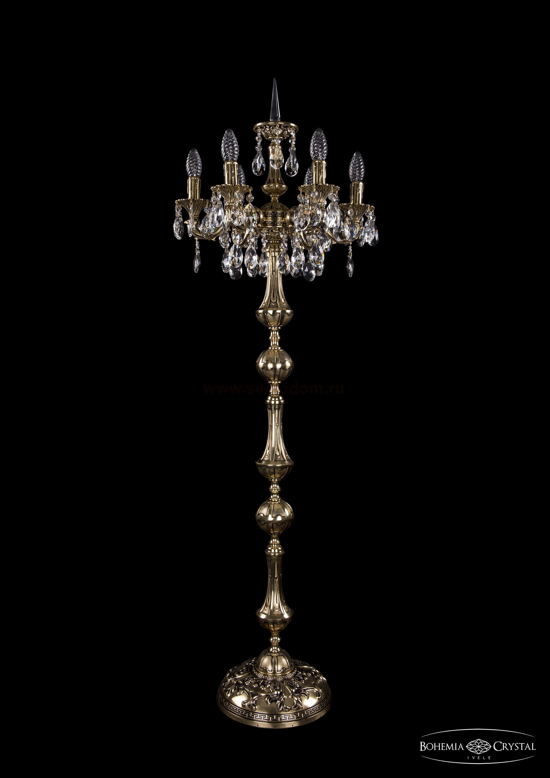 Торшер Bohemia Ivele 7000/6/125-134/A/GB