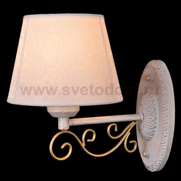 Светильник настенный бра Eurosvet 70012/1 белый с золотом