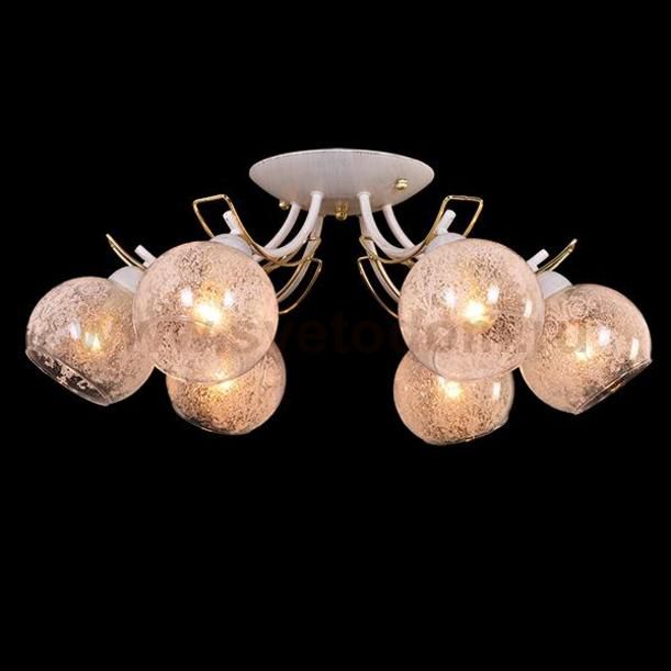 Светильник Eurosvet 70013/6 белый с золотом