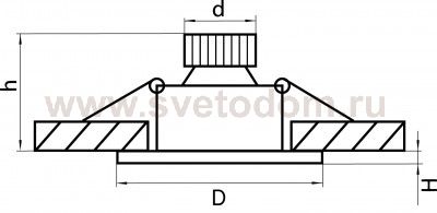 Светильник точечный встраиваемый диодный Lightstar 70014 Acuto