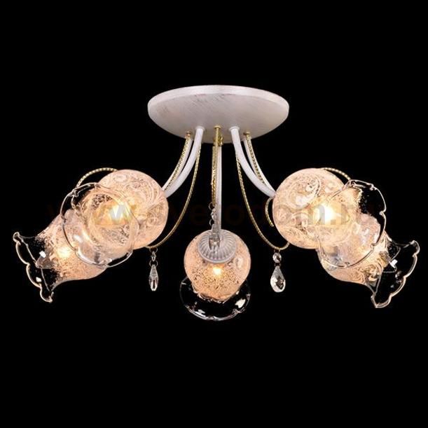 Светильник Eurosvet 70014/5 белый с золотом