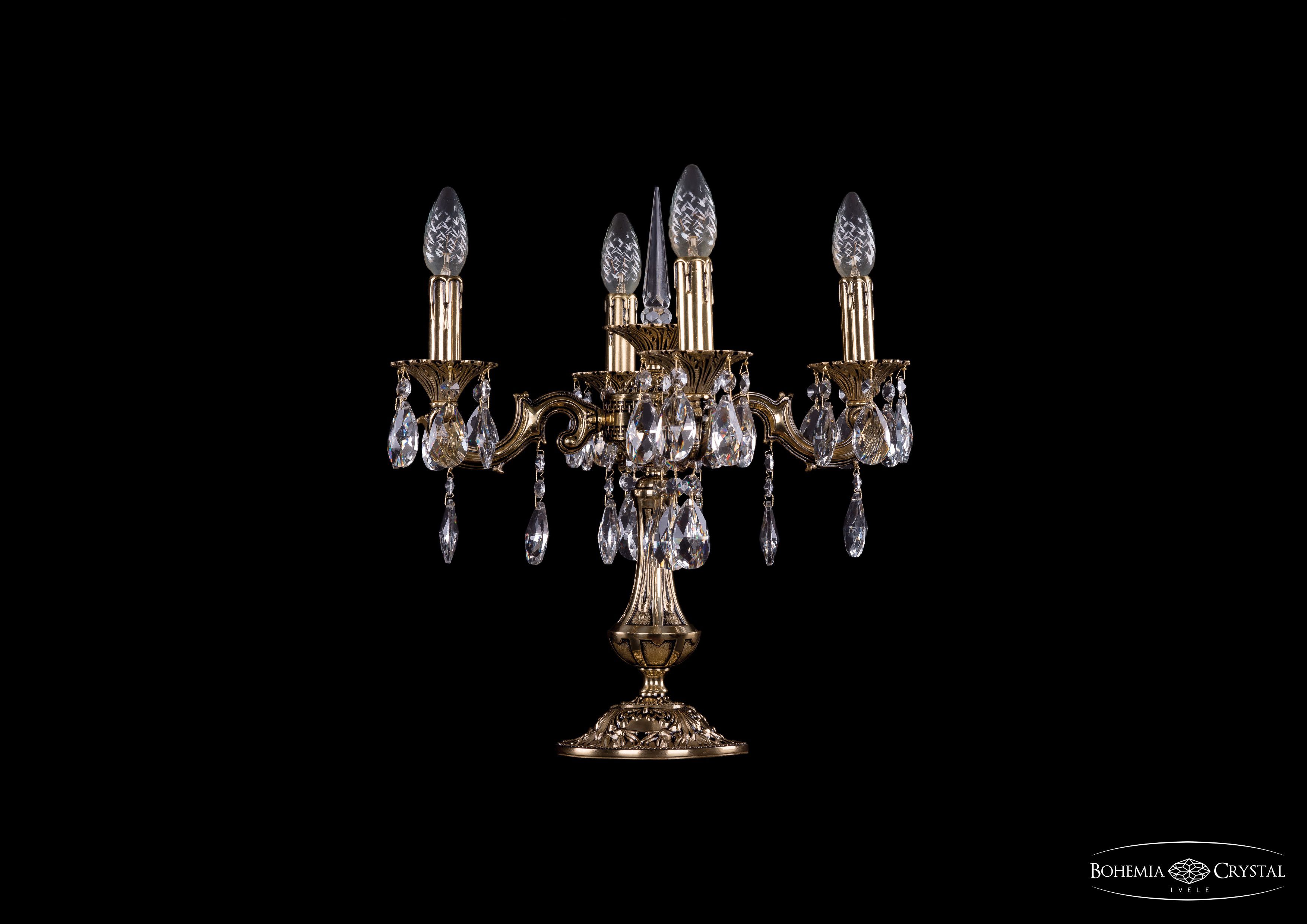 Лампа настольная Bohemia Ivele 7001/4/125-51/A/GB